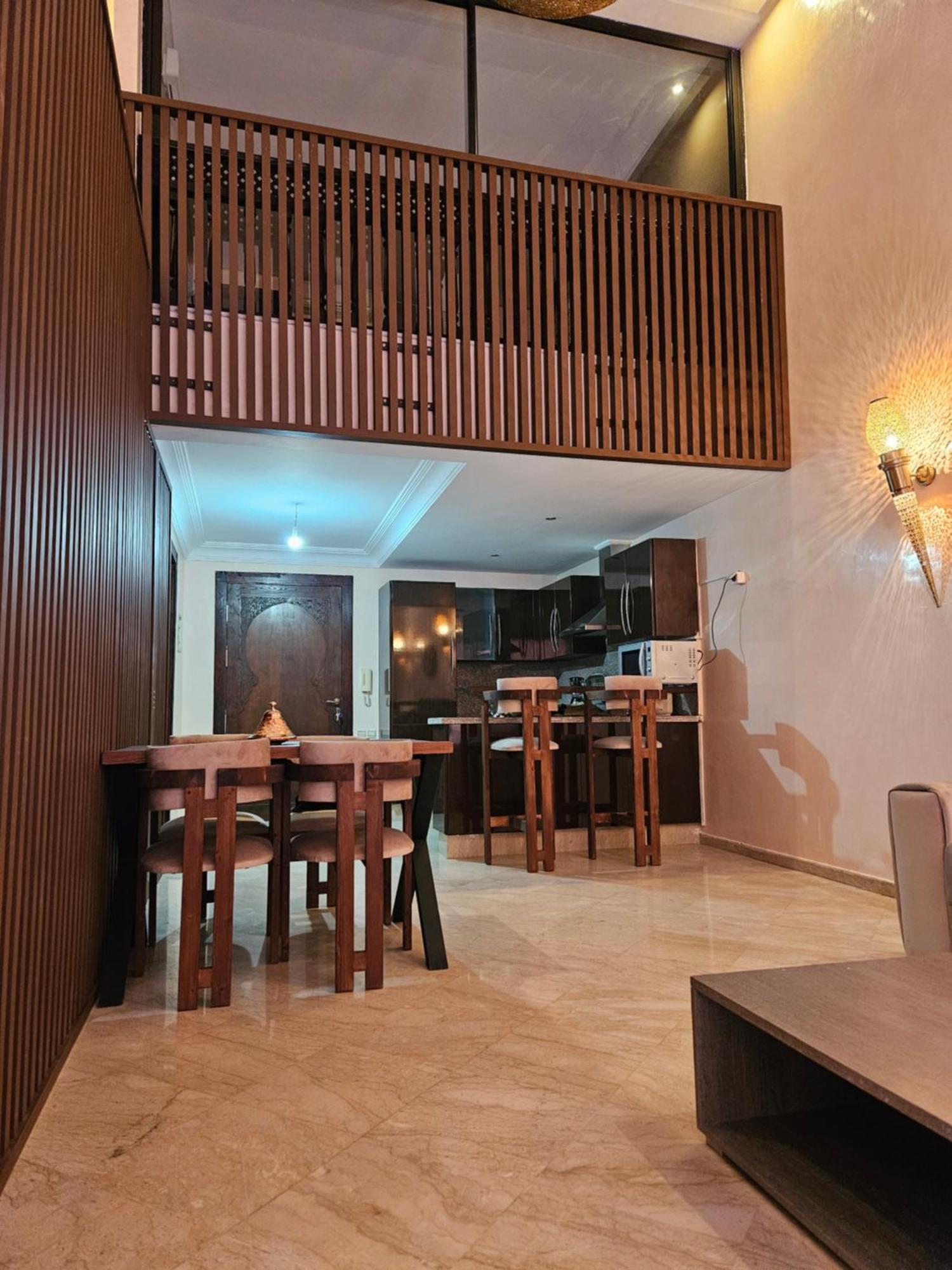 Charmant Duplex Au Coeur De Gueliz, Quartier Haut De Gamme De Marrakech 마라케시 외부 사진