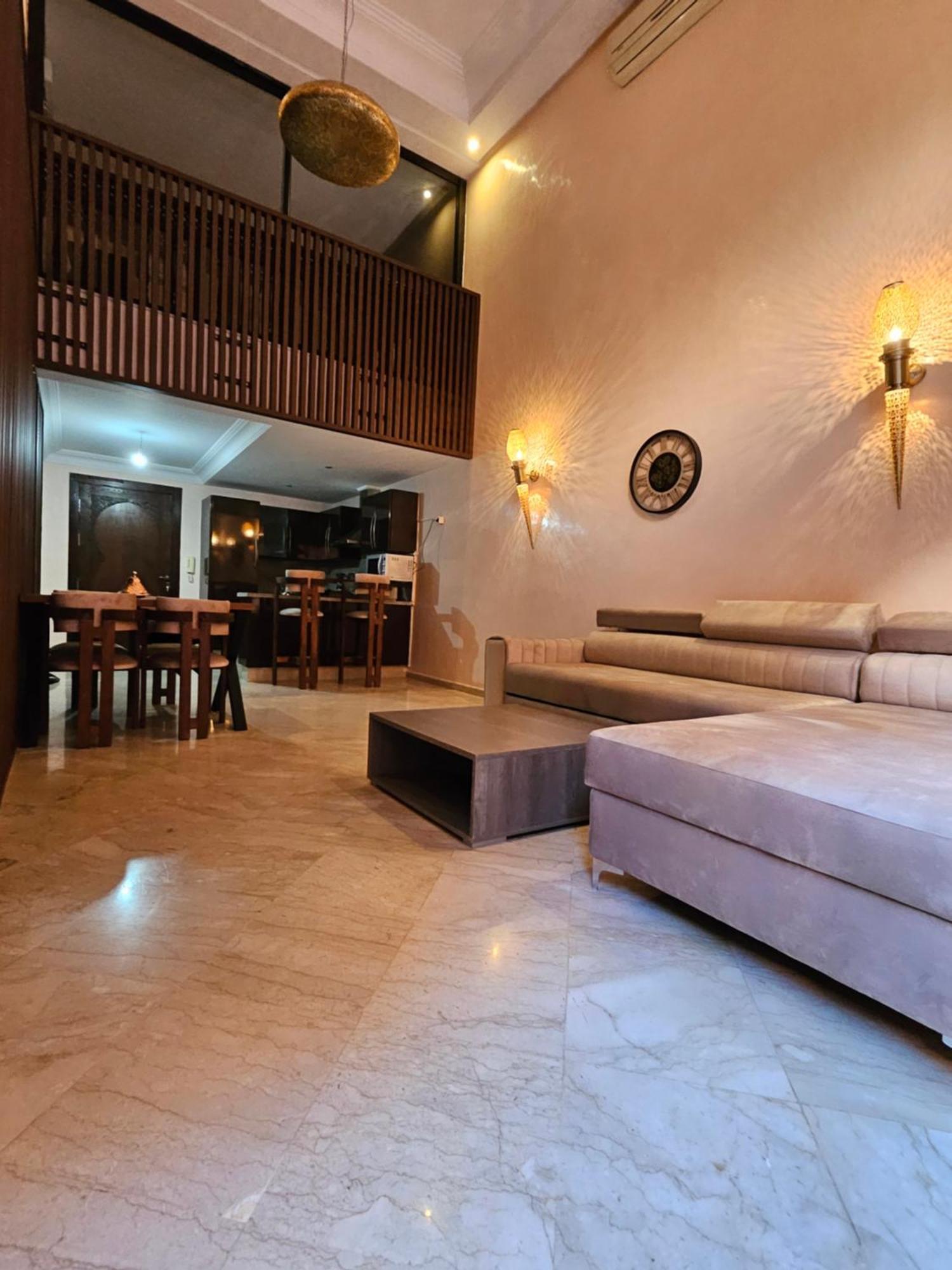 Charmant Duplex Au Coeur De Gueliz, Quartier Haut De Gamme De Marrakech 마라케시 외부 사진